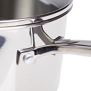 Our Table&trade; 3.5 qt. Stainless Steel Covered Saucepan. View a larger version of this product image.