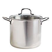 Our Table&trade; 12 qt. Stainless Steel Covered Stock Pot