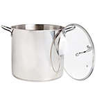 Alternate image 3 for Our Table&trade; 20 qt. Stainless Steel Covered Stock Pot