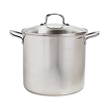 Our Table&trade; 20 qt. Stainless Steel Covered Stock Pot. View a larger version of this product image.