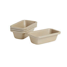 Our Table™ 4-Piece Textured Mini Loaf Pan Set