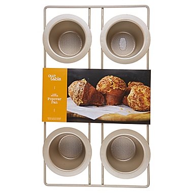 Our Table&trade; 6-Cup Textured Popover Pan in Beige. View a larger version of this product image.