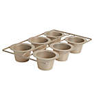 Alternate image 0 for Our Table&trade; 6-Cup Textured Popover Pan in Beige