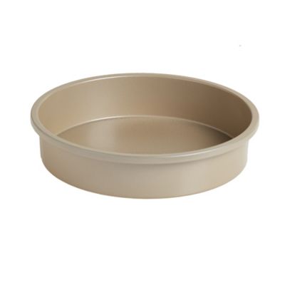 Our Table&trade; 9-Inch Round Textured Cake Pan in Beige