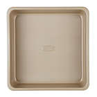 Alternate image 1 for Our Table&trade; 9-Inch Square Textured Cake Pan in Beige