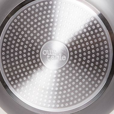 Our Table&trade; Nonstick 12-Inch Aluminum Fry Pan. View a larger version of this product image.