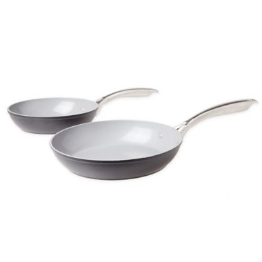 Our Table&trade; Forged Aluminum Ceramic Nonstick 2-Piece Fry Pan Set. View a larger version of this product image.