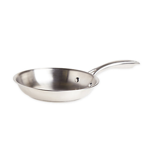Alternate image 1 for Our Table™ Stainless Steel Fry Pan