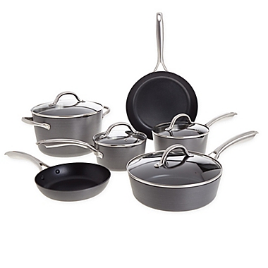 Our Table&trade; Nonstick Hard Anodized Aluminum Cookware Collection. View a larger version of this product image.