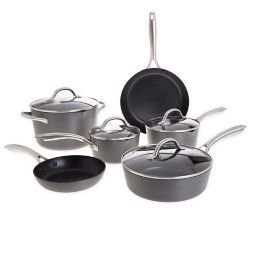 Our Table™ Nonstick Hard-Anodized Aluminum 10-Piece Cookware Set