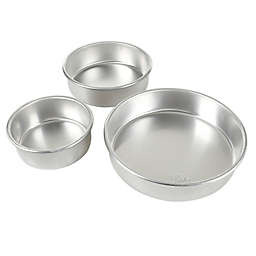 Our Table&trade; Aluminum Bakeware 3-Piece Round Cake Pan Set