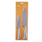 Alternate image 3 for Our Table&trade; 2-Piece Stainless Steel Santoku Knife Set