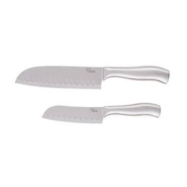 Our Table&trade; 2-Piece Stainless Steel Santoku Knife Set. View a larger version of this product image.
