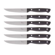 Our Table&trade; 6-Piece Triple Rivet Steak Knife Set