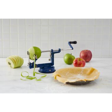 Our Table&trade; Apple Peeler with Vacuum Base in Blue. View a larger version of this product image.