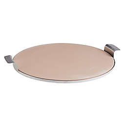 Our Table™ 15-Inch Round Pizza Stone with Stainless Steel Tray