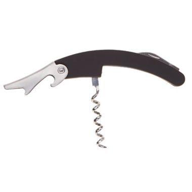 Our Table&trade; Waiters Corkscrew in Stainless Steel/Black. View a larger version of this product image.