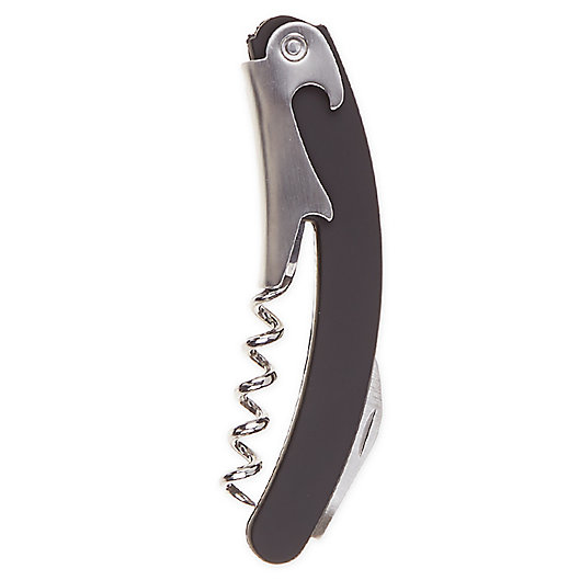 Alternate image 1 for Our Table™ Waiters Corkscrew in Stainless Steel/Black