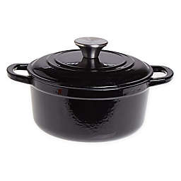 Our Table™ 2 qt. Enameled Cast Iron Dutch Oven in Glossy Black