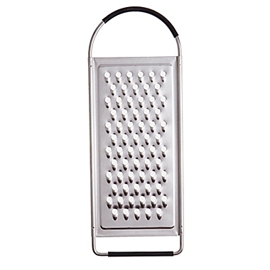 Our Table&trade; Flat Stainless Steel Grater. View a larger version of this product image.