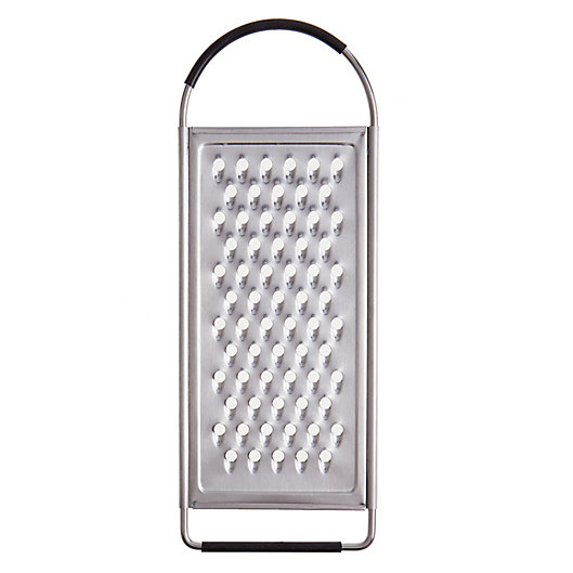 Alternate image 1 for Our Table™ Flat Stainless Steel Grater