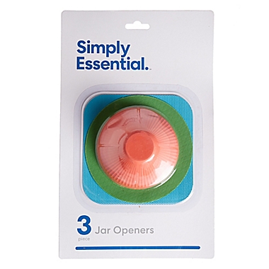 Simply Essential&trade; Jar Openers in Red/Green/Blue (Set of 3). View a larger version of this product image.