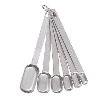 Our Table&trade; Stainless Steel Measuring Spice Spoons (Set of 6). View a larger version of this product image.