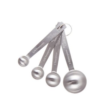 Our Table&trade; Stainless Steel Measuring Spoons (Set of 4). View a larger version of this product image.