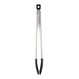 Our Table™ Metal Locking Tongs with Silicone Heads in Black