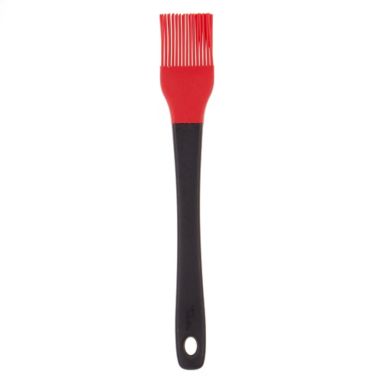 Our Table&trade; Silicone Basting Brush in Red/Grey. View a larger version of this product image.