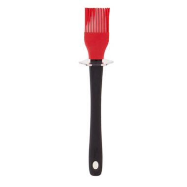 Our Table&trade; Silicone Basting Brush in Red/Grey. View a larger version of this product image.