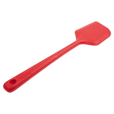 Our Table&trade; Silicone Pointed Spatula in Red. View a larger version of this product image.