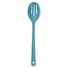 Alternate image 2 for Our Table&trade; Silicone Slotted Spoon in Blue