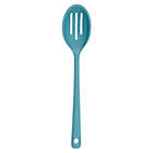 Alternate image 0 for Our Table&trade; Silicone Slotted Spoon in Blue