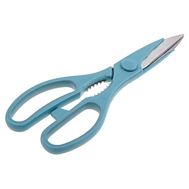 Our Table&trade; Kitchen Shears in Blue. View a larger version of this product image.