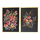 Alternate image 0 for Wild Sage&trade; Floral 20-Inch x 30-Inch Gold-Framed Canvas Wall Décor (Set of 2)