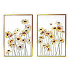 Alternate image 0 for Wild Sage&trade; Field of Flowers 20-Inch x 30-Inch Gold-Framed Canvas Wall Décor (Set of 2)