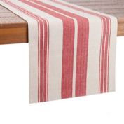 Our Table&trade; 72-Inch Striped Table Runner in Red
