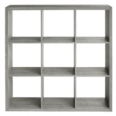 Squared Away 9-Cube Organizer In Grey
