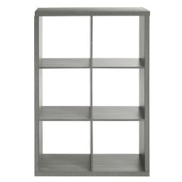 Squared Away™ 6-Cube Organizer in Grey