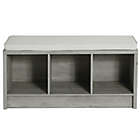 Alternate image 0 for Squared Away&trade; 3-Cube Storage Bench in Grey