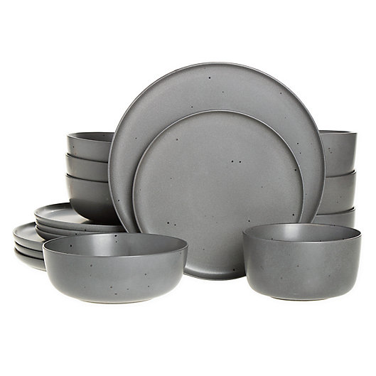 Alternate image 1 for Our Table™ Landon 16-Piece Dinnerware Set in Truffle