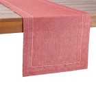 Alternate image 0 for Our Table&trade; 72-Inch Hem Stitch Border Table Runner in Red