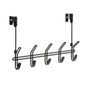 Squared Away&trade; Over-the-Door Hook Rack