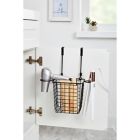 Alternate image 1 for Squared Away&trade; Over-the-Cabinet Styling Caddy in Matte Black