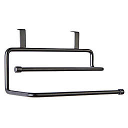 Squared Away™ Over the Cabinet Towel Bar in Matte Black