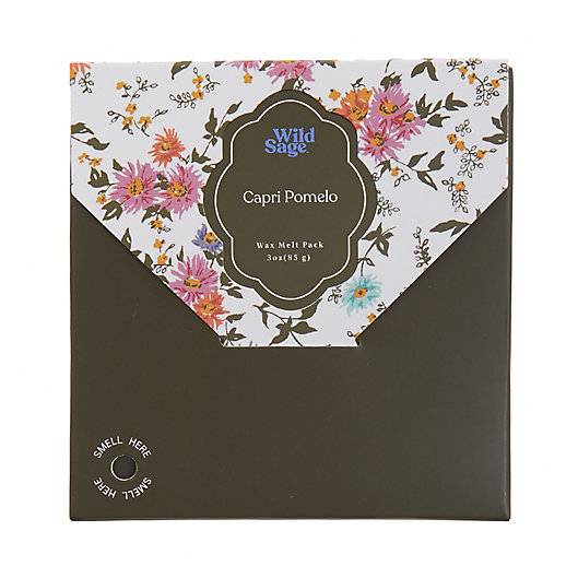 Alternate image 1 for Wild Sage™ Capri Pomelo 3 oz. Scented Wax Melts (Pack of 8)