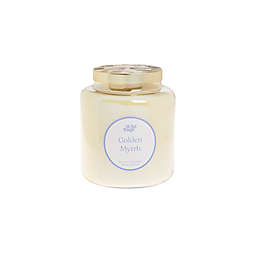 Wild Sage&trade; Golden Myrrh 20 oz. Apothecary Glass Jar Candle
