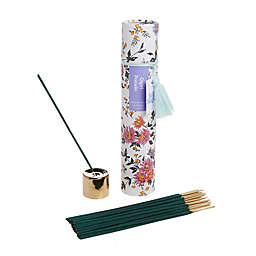Wild Sage™ Capri Pomelo 50-Count Incense Sticks and Holder Set