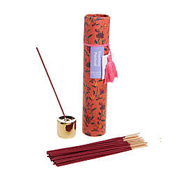 Wild Sage™ Cranberry Patchouli 50-Count Incense Sticks and Holder Set